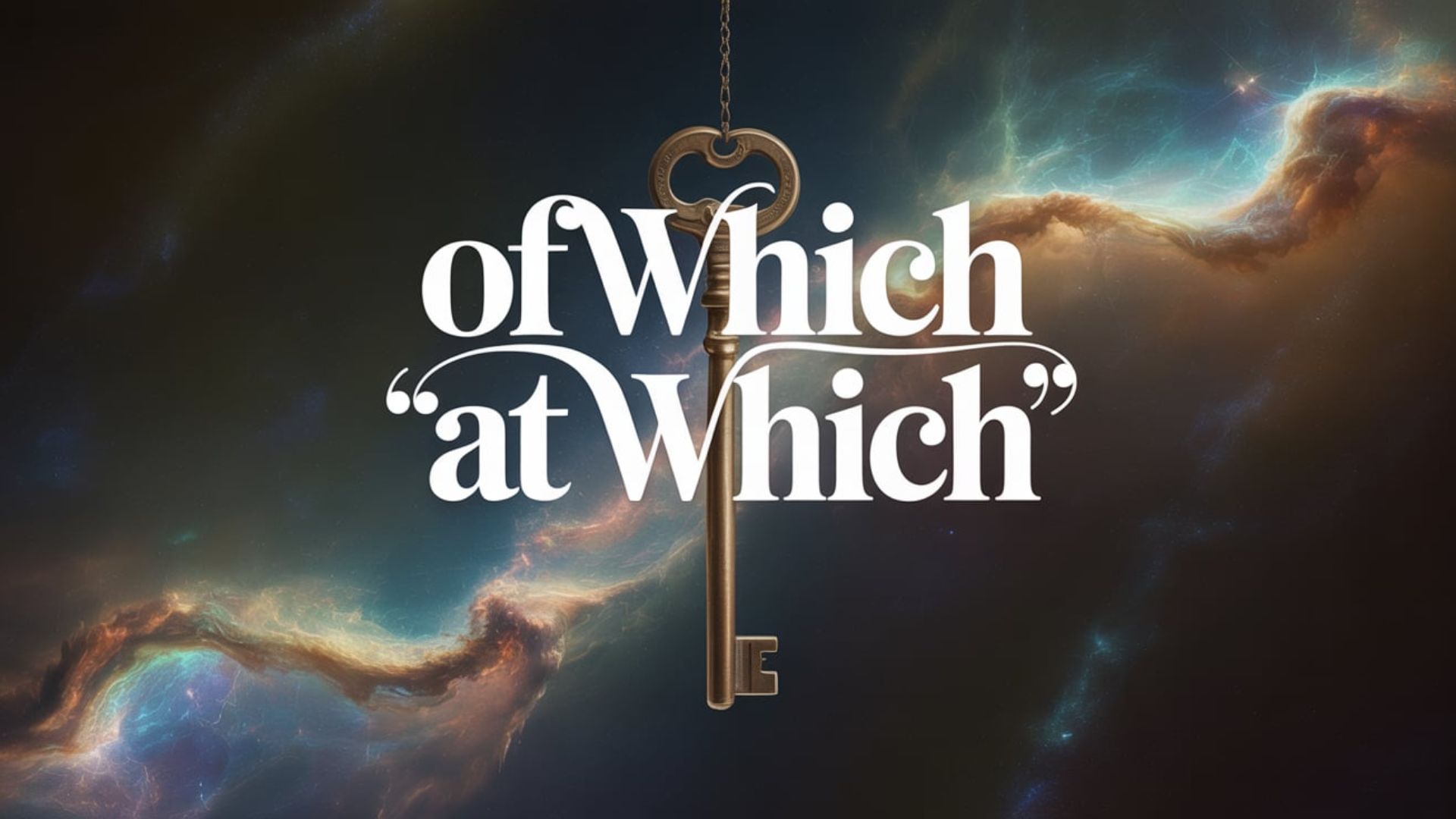 Of Which', 'At Which